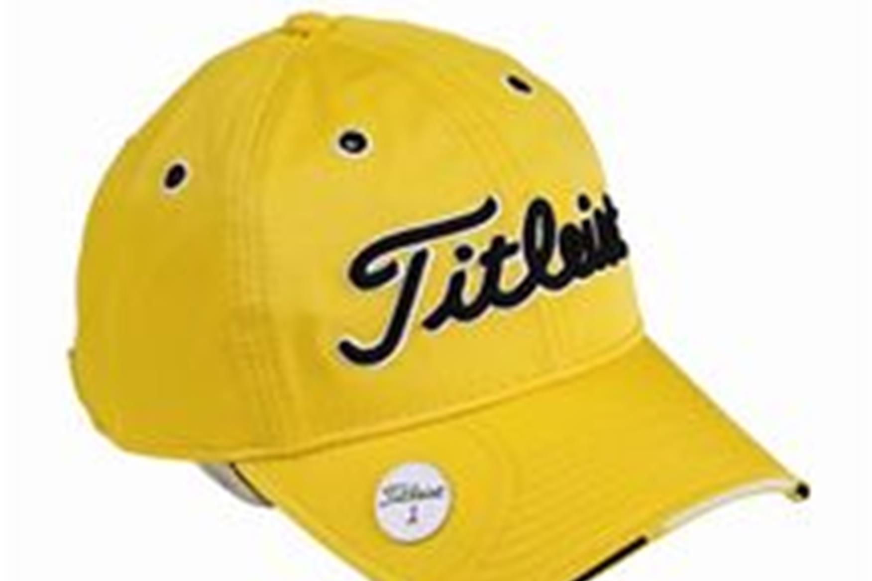 titleist yellow hat